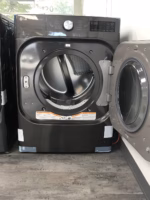 9.0 cu. ft. Mega Capacity Smart wi-fi Enabled Front Load Gas Dryer with TurboSteam™ and Built-In Intelligence - Image 3
